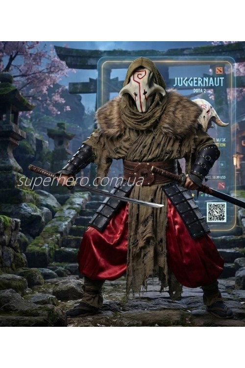 Джаггернаут Юрнеро DOTA 2 косплей